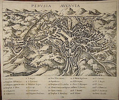 Pflaumern Johann Heinrich, von Perusia Augusta 1625 Augsburg